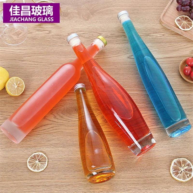 Wholesale 150ml 275ml 375ml 500ml Empty Whiskey Bottle Cocktail Wine Bottle Custom logo