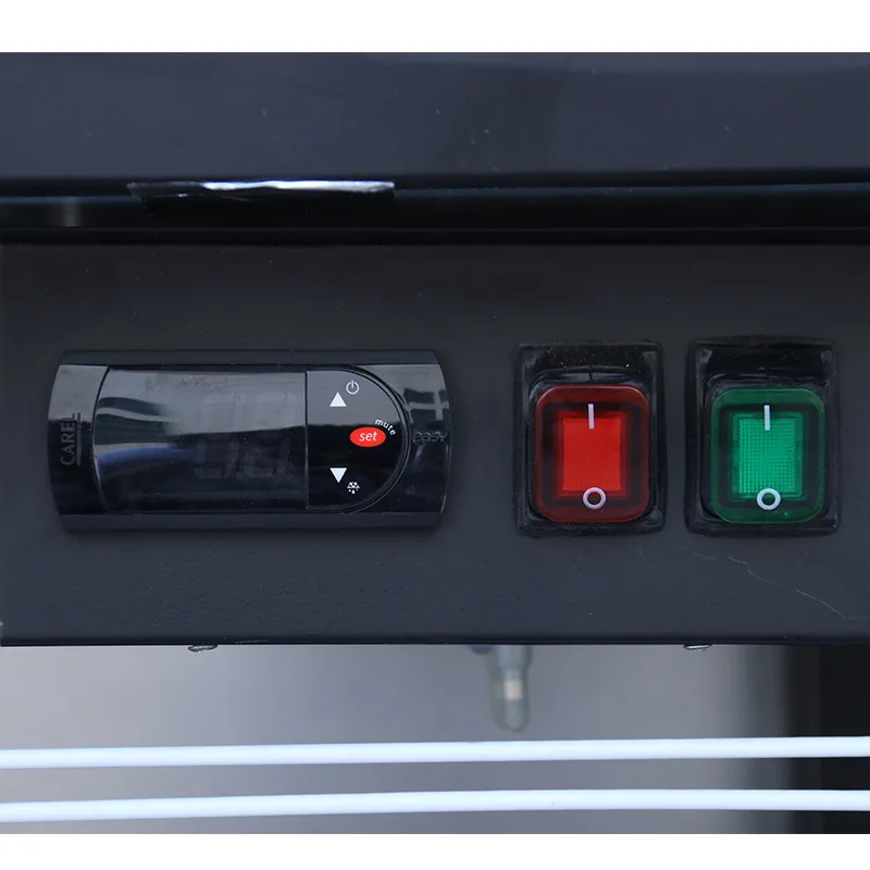 Hot selling Curved deli chiller supermarket refrigerated display cabinets used