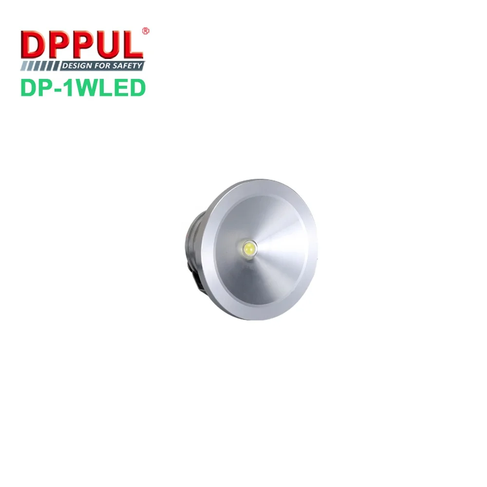  Wholesale 3.6V 1500mAh Ni-Cd Battery LED DownLight Aluminum Alloy Rechargeable 1 Watt SMD Down