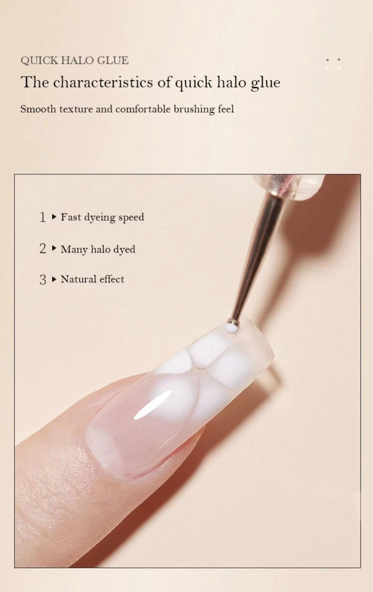 New Arrivals Wholesale Nail Supplies Custom Logo  Halo Glue Beauty Nail Polish Best UV  Gel Polish Free Samples