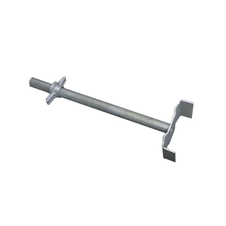 Galvanized steel pipe prop formwork base jack and u jack for scaffolding