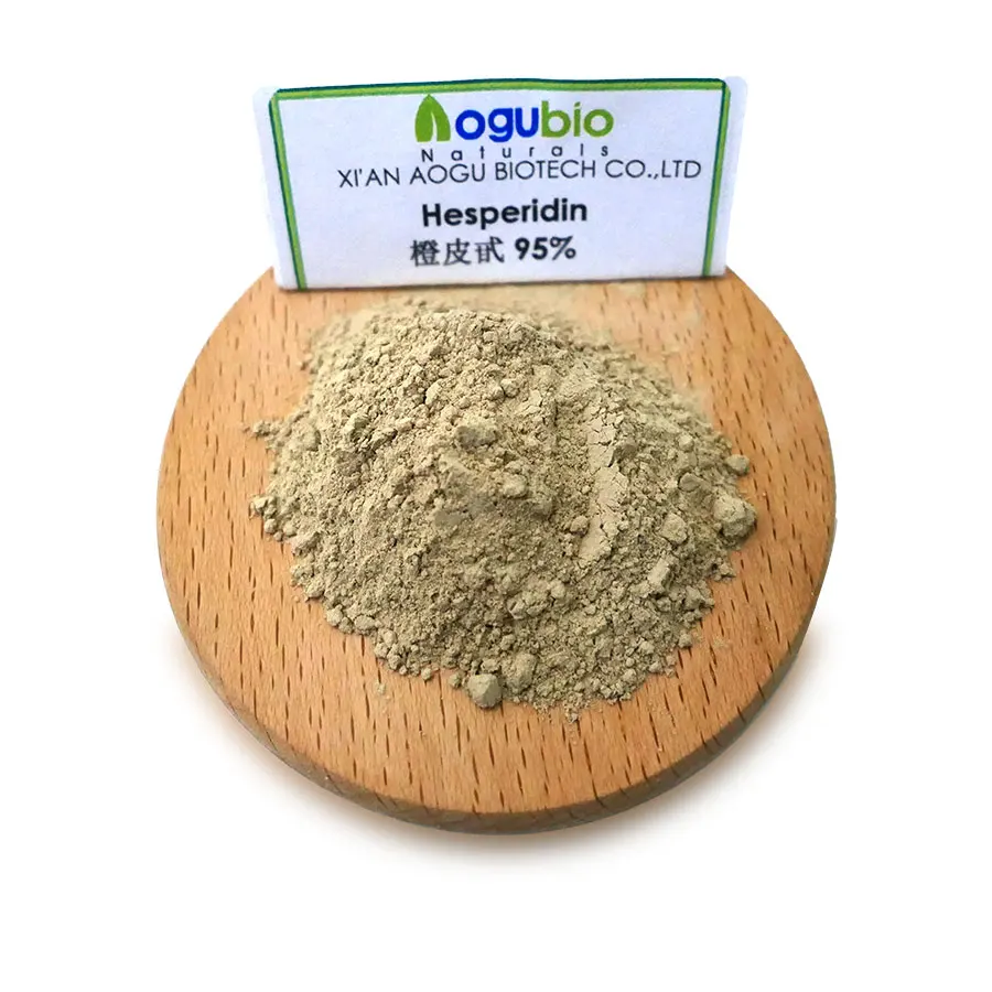 Factory Wholesale Hesperidin Powder 95% HPLC 520-26-3 Citrus Aurantium Extract Hesperidin