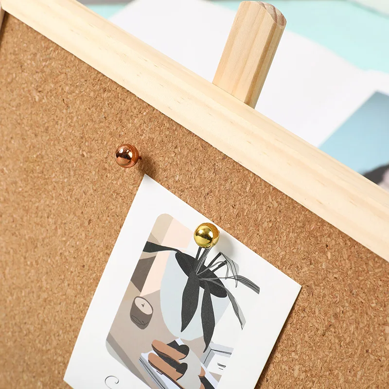 Factory Direct Sale Rose Gold Plated Earth Nail Gold Push Pins Thumb Tacks INS Wind Photo Wall Press Nail