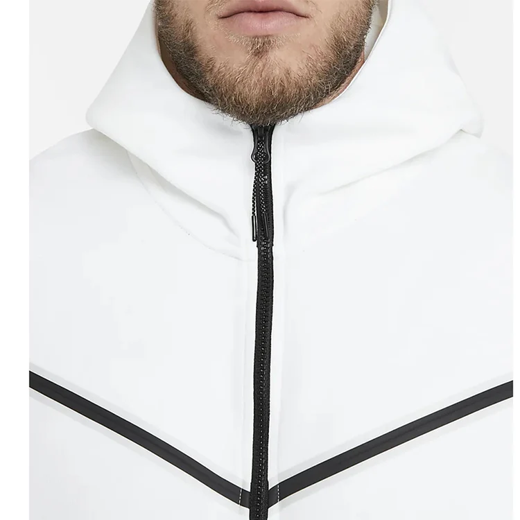 OEM custom comfortable soft fit pocket sportswear full zip hoodie for