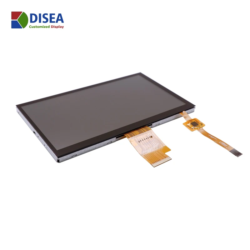 DISEA Standard TFT Module 1024x600  IPS Screen 7 inch Capacitive Touch Display With LVDS Interface