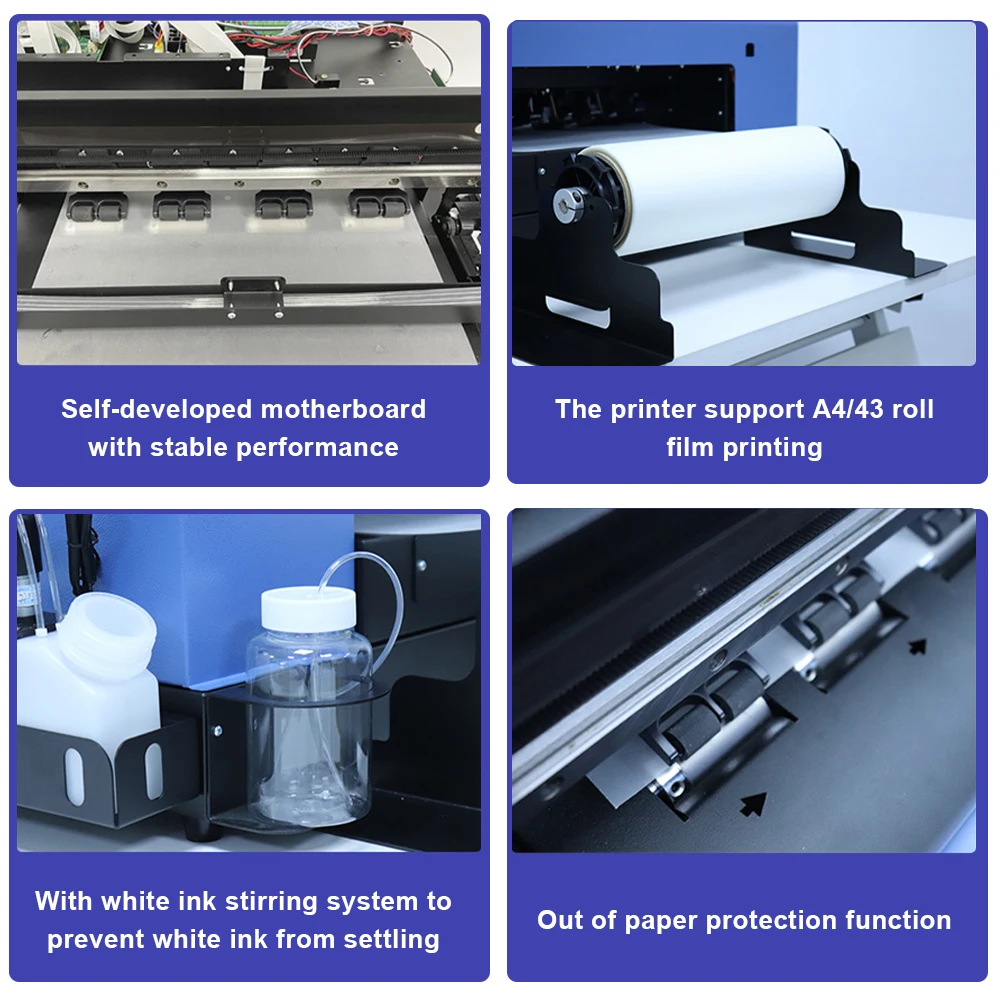 COLORSUN 2022 Best Sale Transfer 5 Color T-shirt Machine L805 Printing Head A3 Plus DTF Intelligent Printer