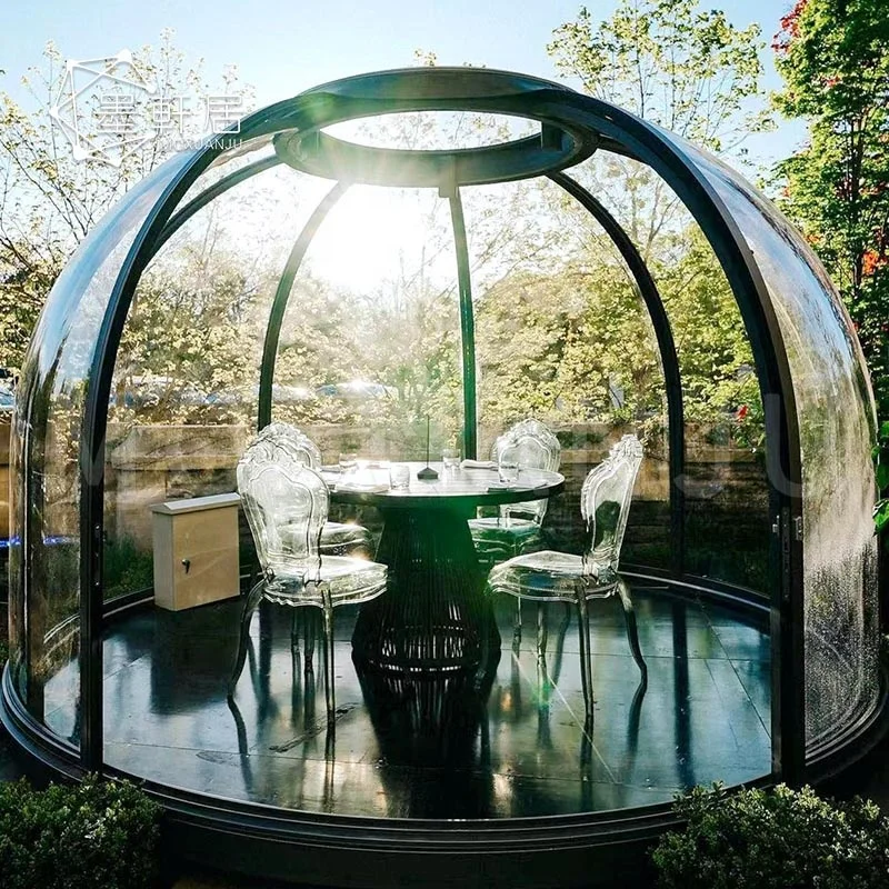 Modular Transparent PC Luxury Dome House Tent for Dinning House/Cafe/ Resorts/ Vilas/ Camping