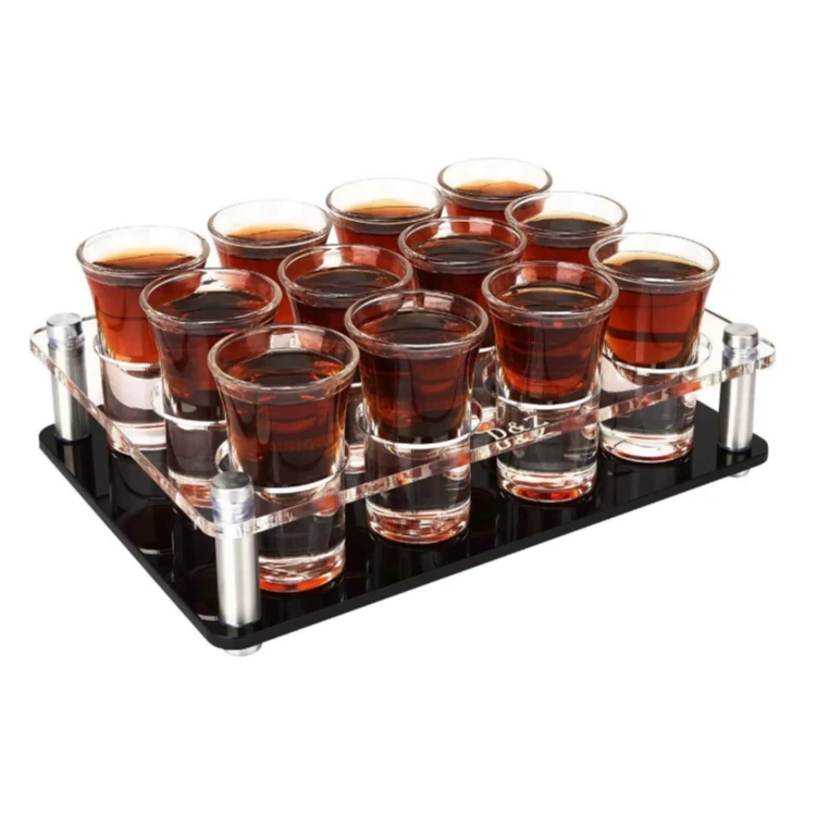 Shot Glasses Holder Cute Acrylic Drinking Cup for Whiskey Vodka Tequila Cocktail