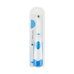 2022 free customized waterproof silicone baby children kids 360 rotary electric toothbrush