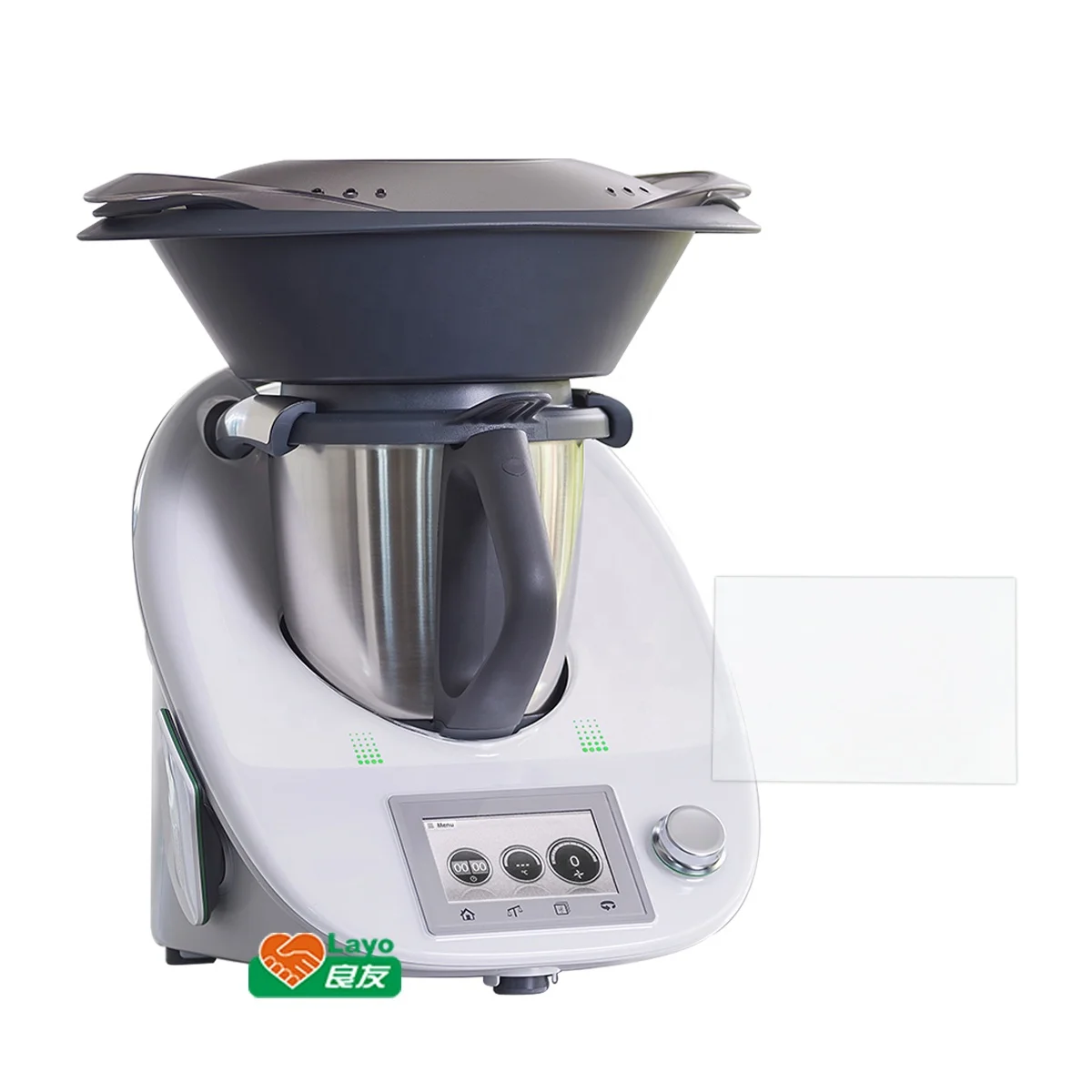 TM5 Food Mixer Blender Spare Parts Screen Protector For Vorwerk Bimby Thermomix TM5 Screen Protective Tempered Glass Film Clear
