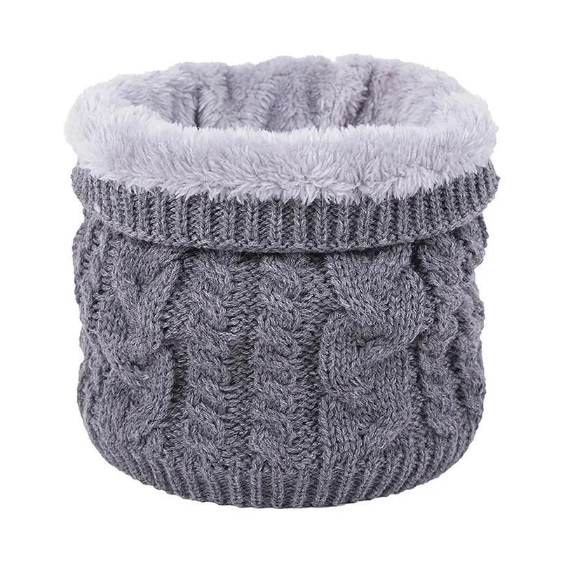
Fashion Hot Selling Winter Warm Faux Fur Plush Collar Scarf Wrap Neck Warmer 
