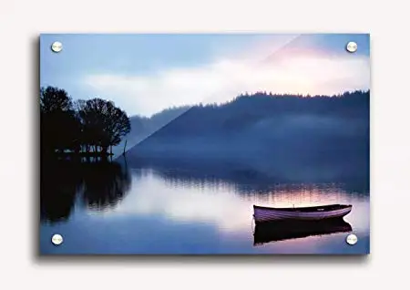 Custom Uv Print At Clear Acrylic Glass Sheet Photo Print