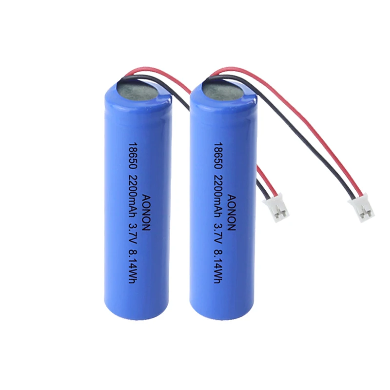 KC CB  Certificate 3.7V li-ion 18650 2200mAh Rechargeable Lithium Battery with pcb + wire/connector and customize available