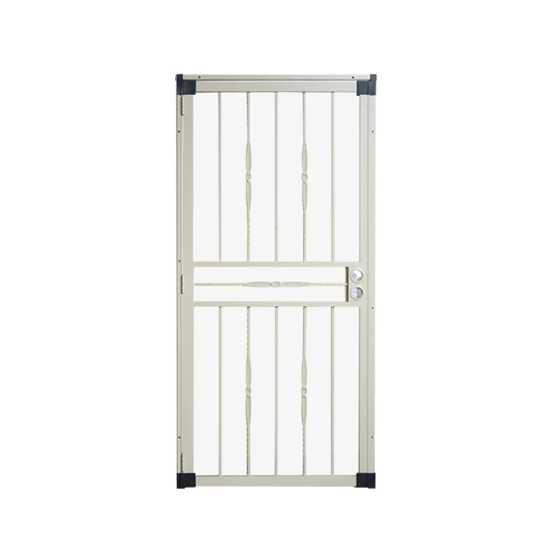New style house iron security door design steel door rustic wrought iron exterior door