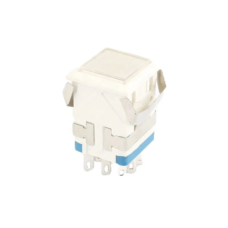 push button micro switch push button switch 220v momentary square panel mounting