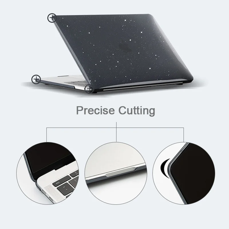 Clear Starry Sky Sleeve for Macbook Soft Thin Protective Notebook Cover Bag Laptop Case for Apple Macbook Air Pro 13 14 16 Inch
