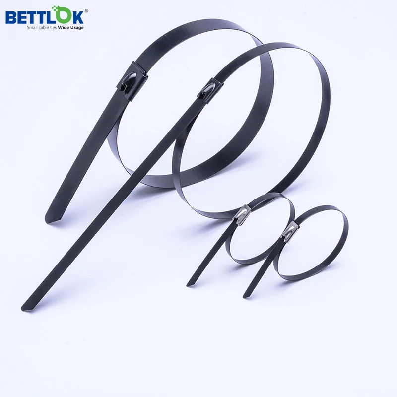 Customized Stainless Steel Self Locking Cable Ties With High Tensile Strength