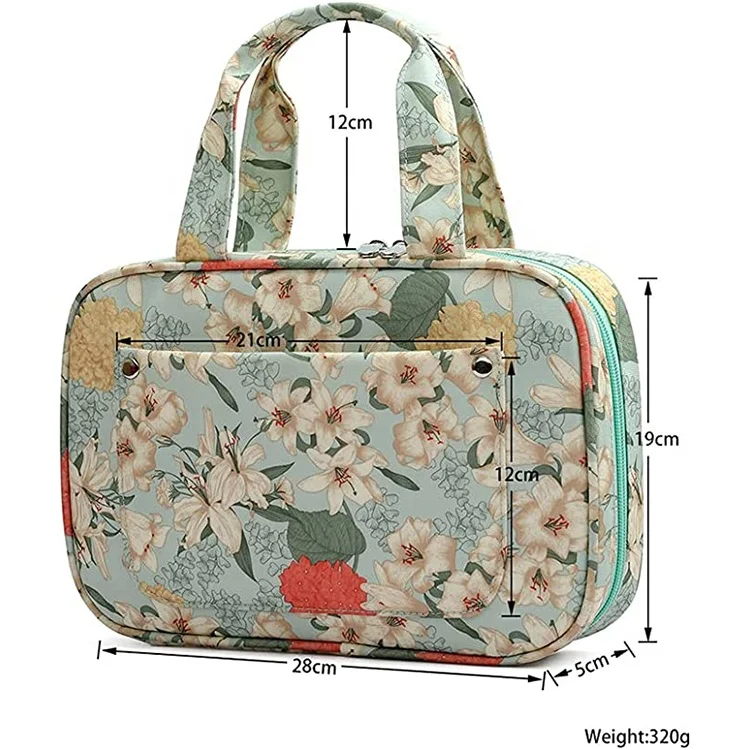 Crochet Hooks Bag Portable Travel Storage Cases Organizer Empty Zipper Bags Knitting Needles Case