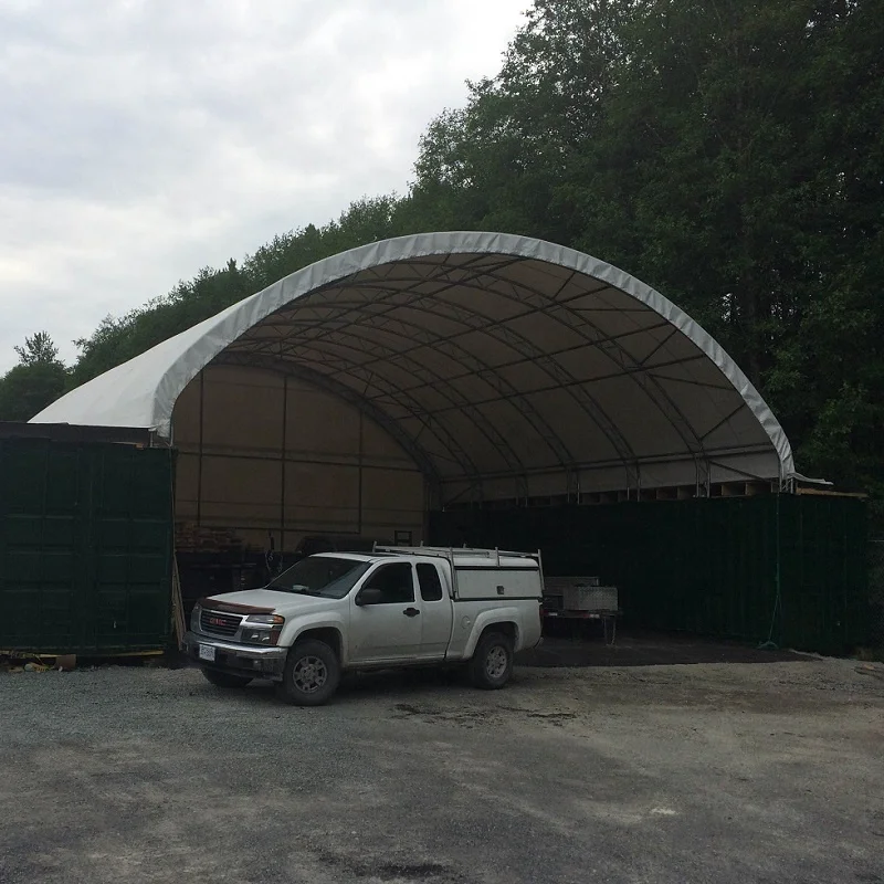Gs49 'x40' двухсторонний купольный контейнер для кровли укрытие перевозки контейнеров фермы арочное ПВХ тент 12 м