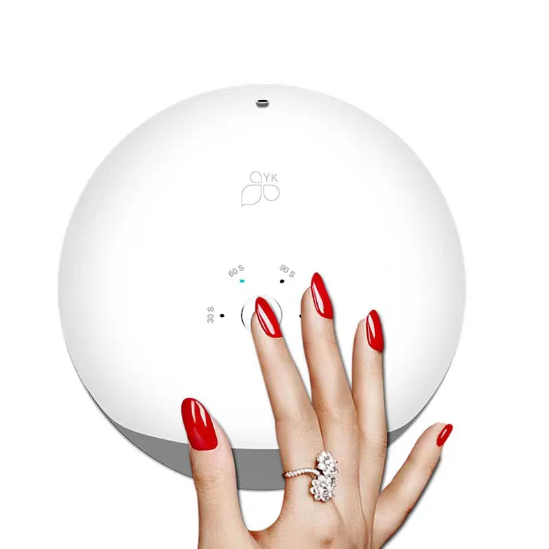 LED Nail Lamp UV For Manicure LED Light Bead Quick Curing UV Nail Gel Polish Lamp Motion Sensing LCD Display Lamp