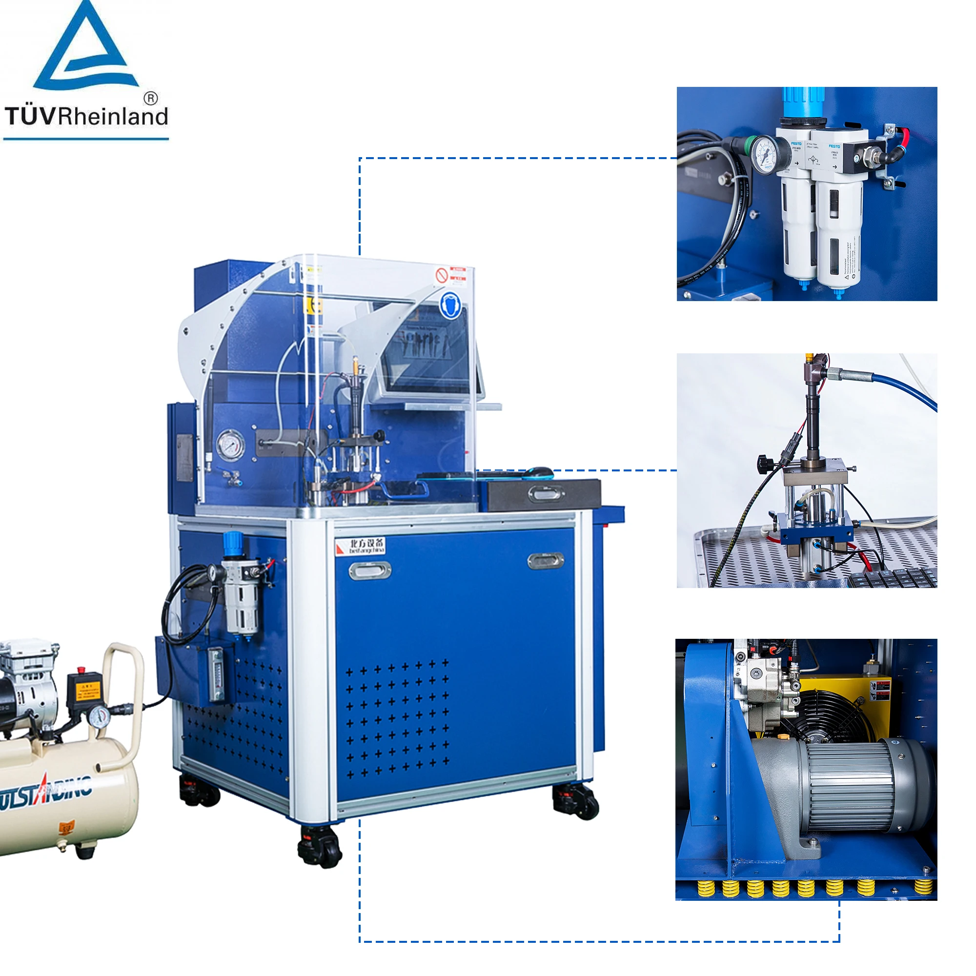 New technology Beifang Rambo high pressure Common Rail Diesel Fuel Injector Test Bench injectors tester auto car diagnostic tool