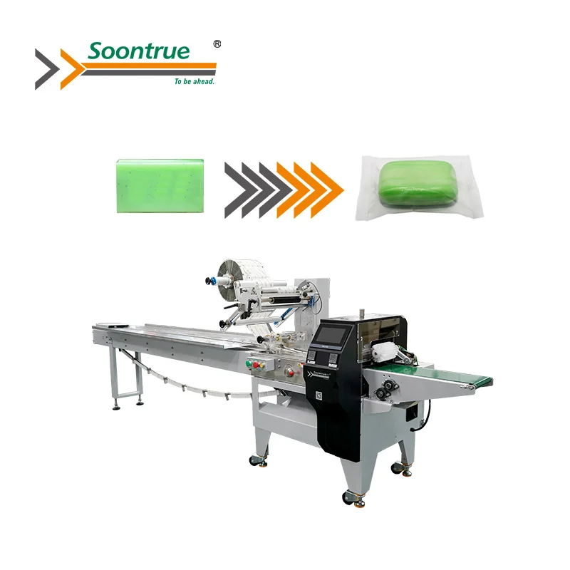 sz180 automatic round soap plastic back sealing flow wrapping packaging machine manual