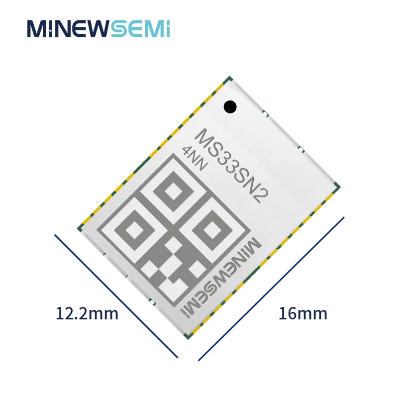 MS33SN2 Single-band Multi-constellation GPS Module Supports AGPS TCP Accelerate Positioning Solutions GNSS Module