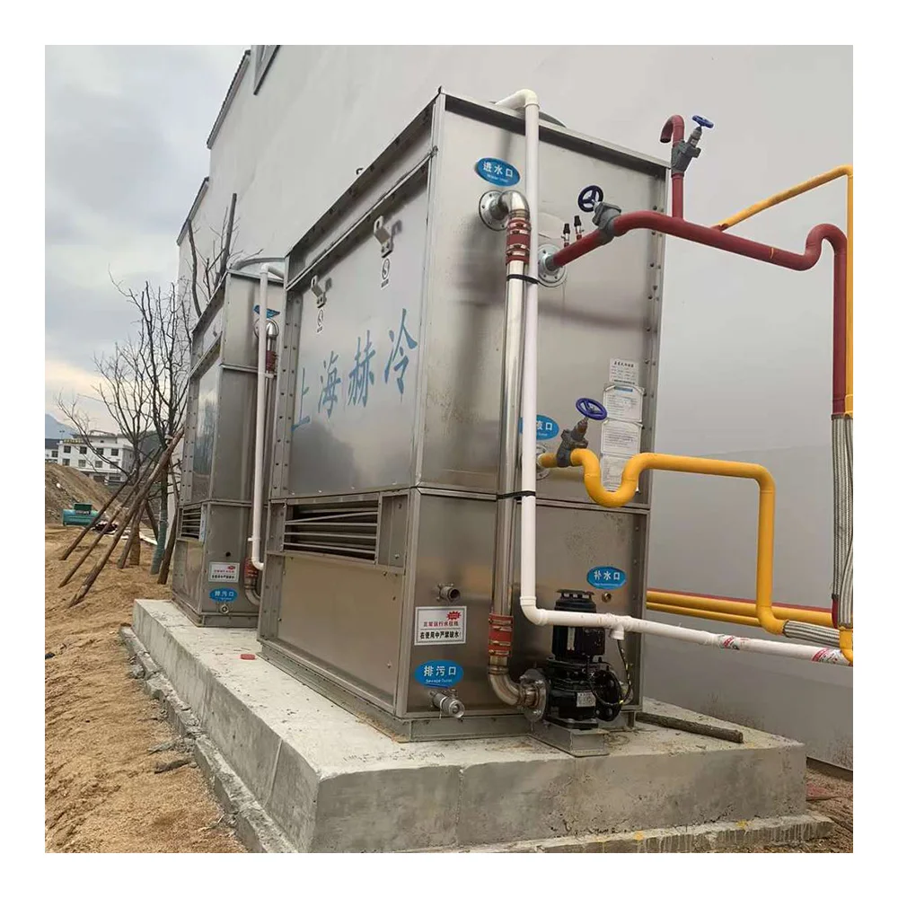 Good quality 380V R404A Circulating medium heat exchange Hot-dip Galvanizing Evaporative Condenser China Factory