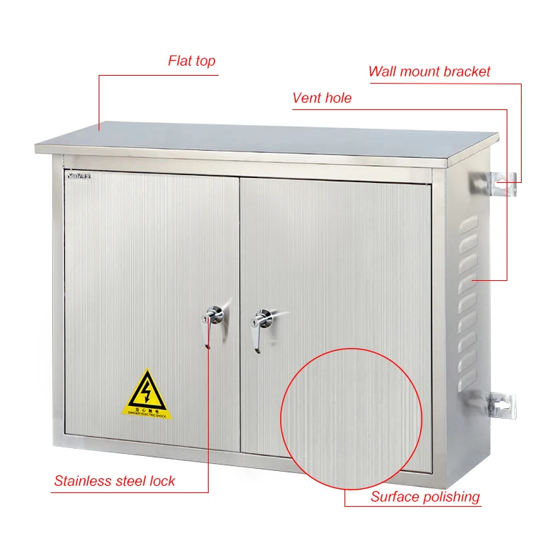 OEM big size enclosure box IP66  Outdoor enclosure waterproof metal  Industrial electrical Enclosure Box electrical box metal