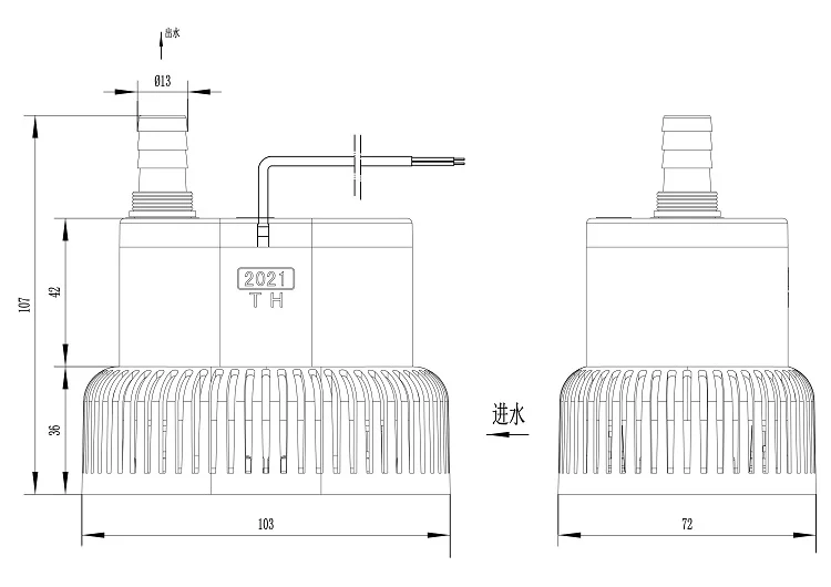 Аксессуары для аквариума Tianhao удаляющий насос морской воды