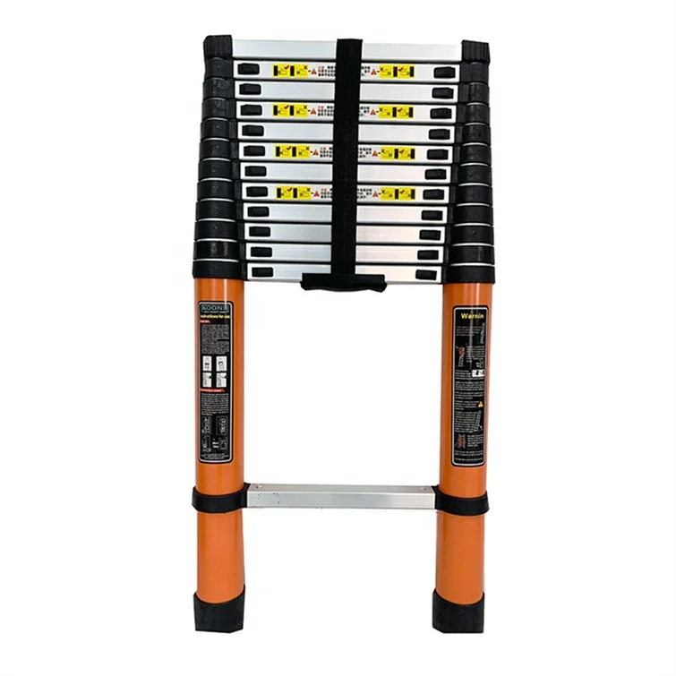 Stairs Ladder Extension Ladder Telescopic Extension Modern Apartment Lidl Aluminum Retractable Folding 3.8m/4m/4.4m/5m/5.8m/6.2m