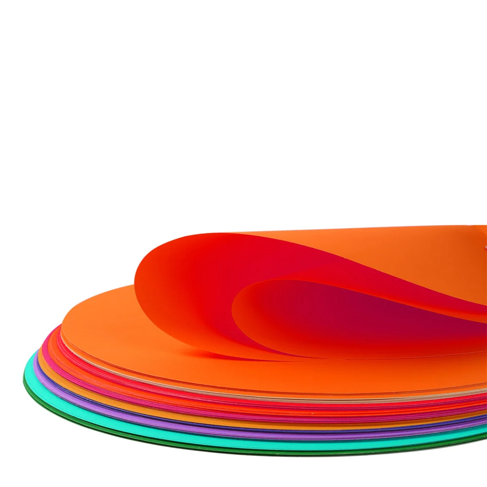 wholesale printing colored white black kraft paper cards scrapbook plain roll thick die cut packaging bulk craft paper cardstock