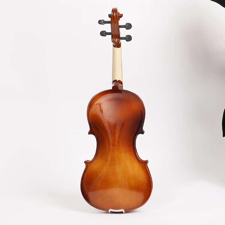 Cheap In Stock String Music Instruments Linden Plywood Matte Violin
