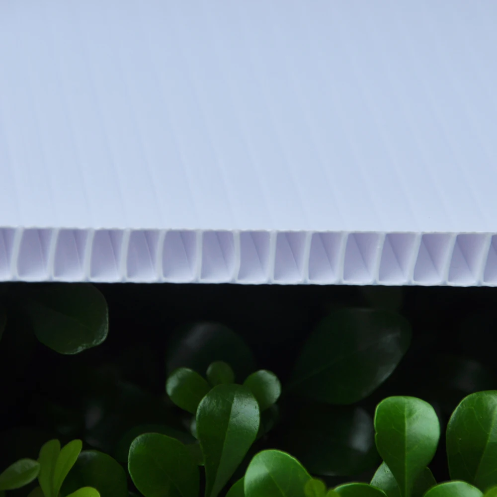 Прочный полый ПП гофрированный пластиковый картон