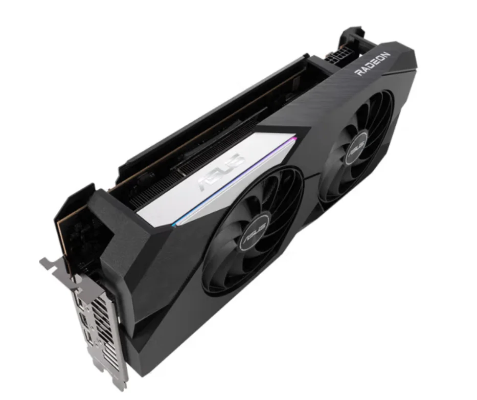 Radeon RX 6700 XT Graghics Card  12GB Gaming Clock Key Status AMD Style Chip Piece A S U S Video Output