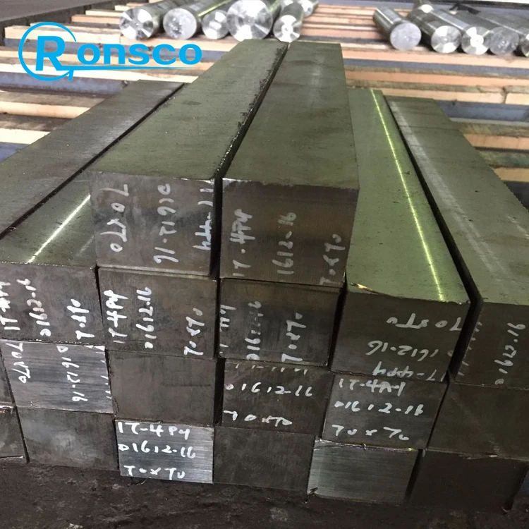 H900 Temper Polished Stainless Steel Sus 630 Ss 17-4 Ph 17-7 Ph 15-5 Ph 17-4Ph Forging Square Bar
