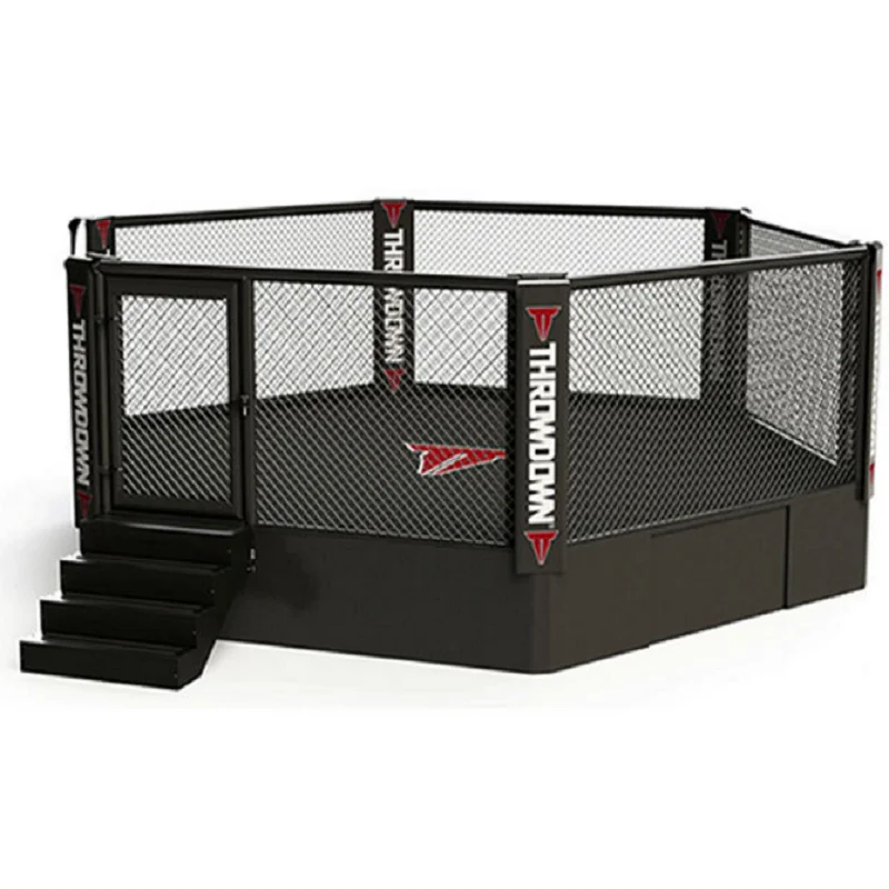 Customized logo boxing ring Fighting Octagon mma cage For training competitions