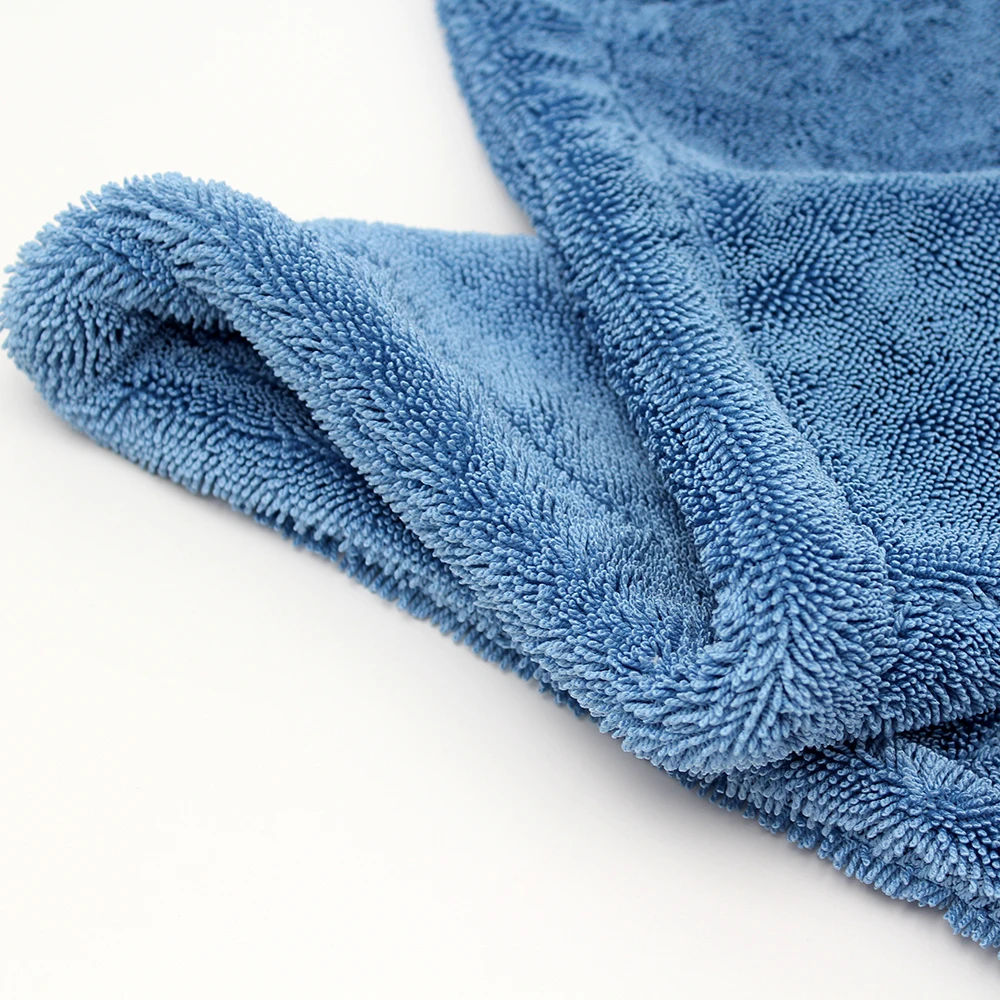 Super Absorbent Thick Microfiber Twist Pile Car Cleaning Cloth with Personalized Size and Logo