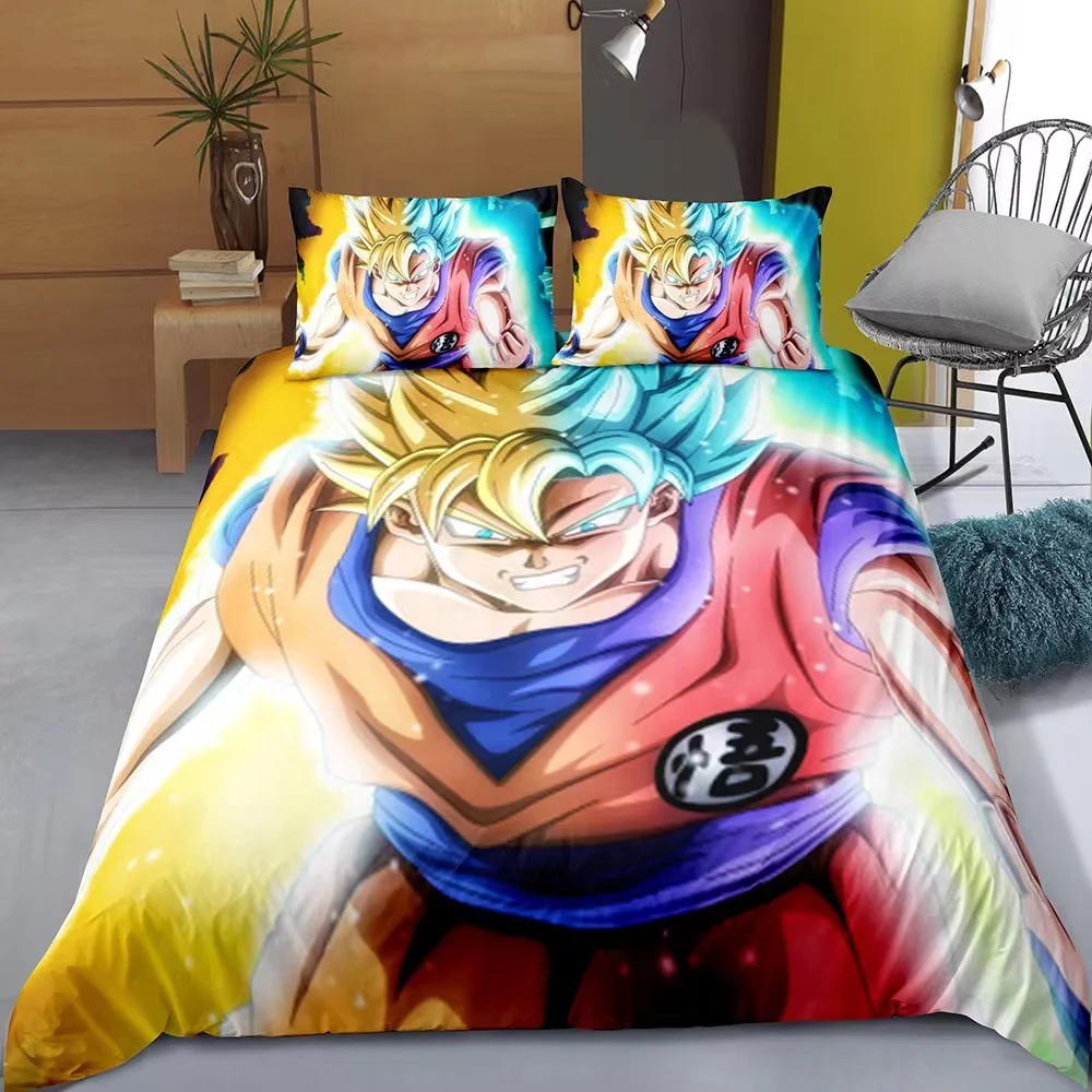 Newest Best Selling 3D Digital Printing Cartoon Polyester Sheets Quilt Covers Bedding