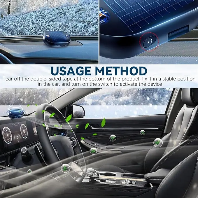 2024 New Electromagnetic Insulation Antifreeze Snow Removal Instrument Snow remover for cars
