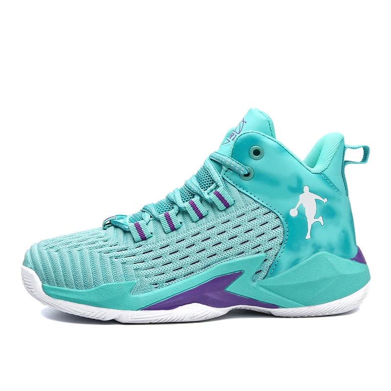 Boys and Girls Basketball Shoes Jogging Kids Mesh Breathable Comfortable Running Trainers Summer New Style Youth