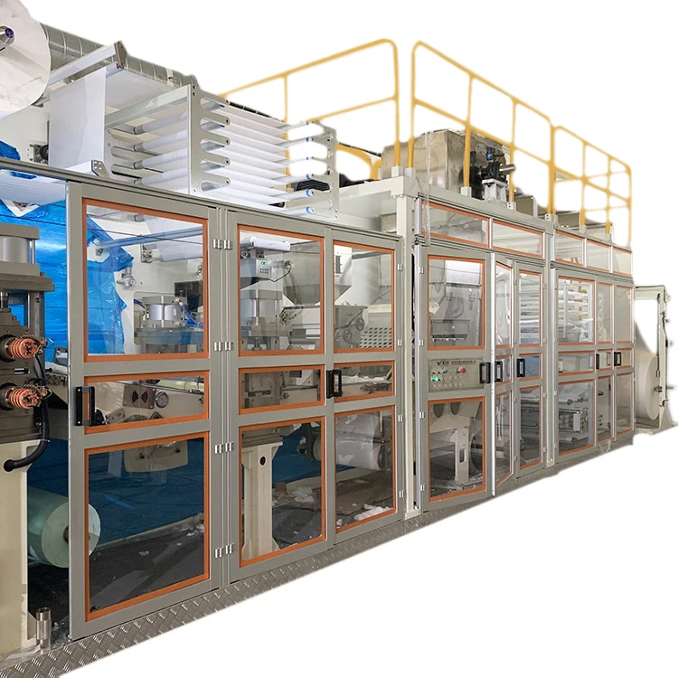 QuanZhouXingYuan Full Automatic Under Pet Bed Pads Making Machine Production Line