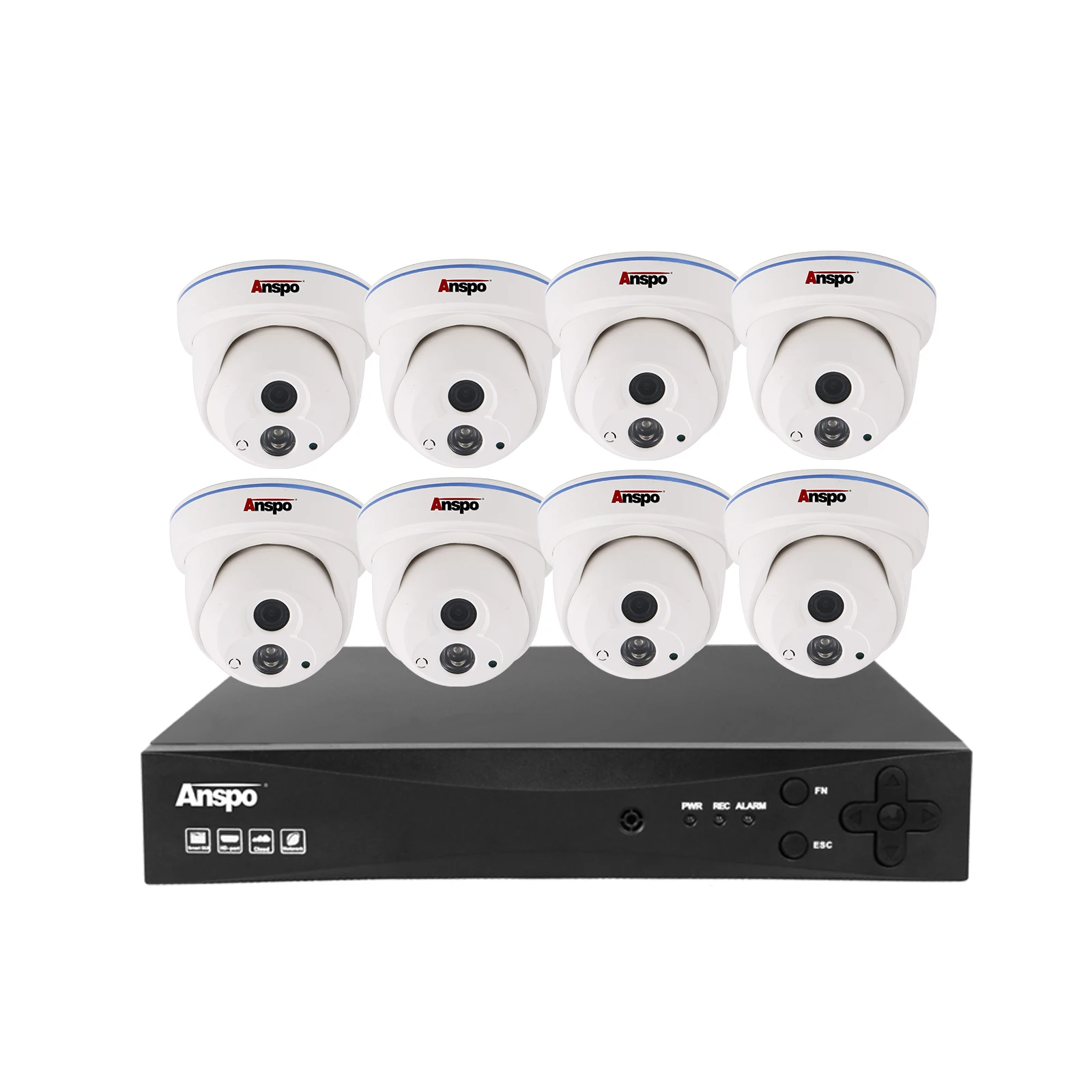 CCTV manufacturer 2mp 8ch DVR AHD kits 8MP surveillance camera kit cctv camera system security camera