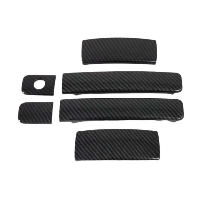 Обложка дверной ручки для Hyundai H1 grand Starex 2019, декоративные аксессуары из хромированного углеродного волокна