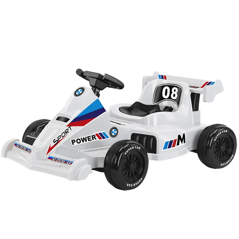 Hot sale high quality children electric go kart ride on toy car small size powerful go karts for kids
