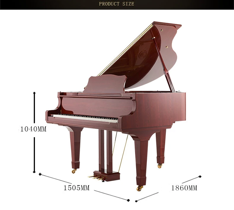
Middleford hot sale cheap price for digital grand piano black color MG186 