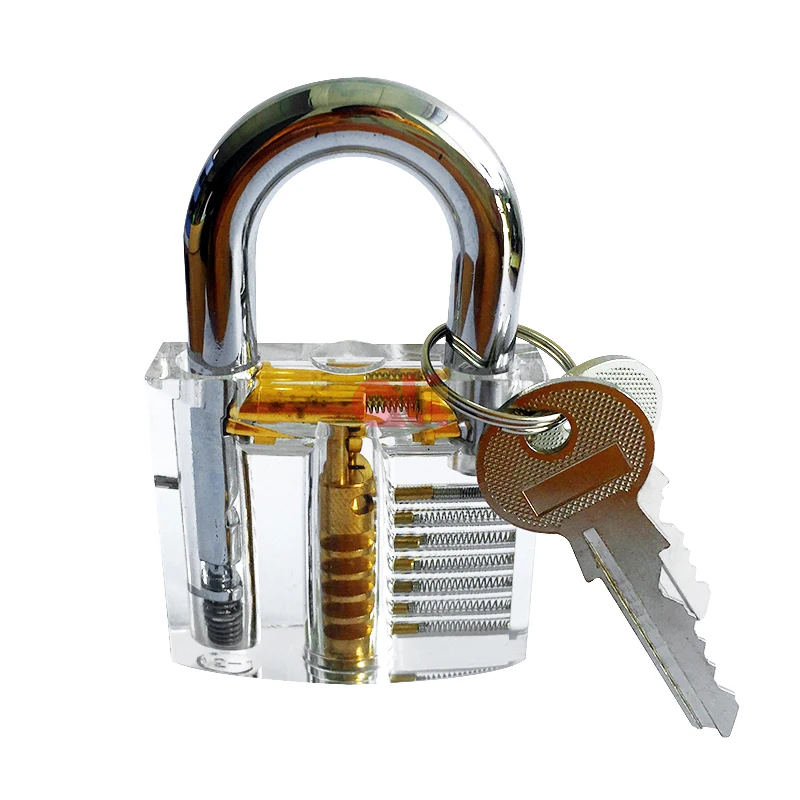 locksmith common 17 pieces lock pick set quick lock opener, oem locksmith practice lock picking starter kit