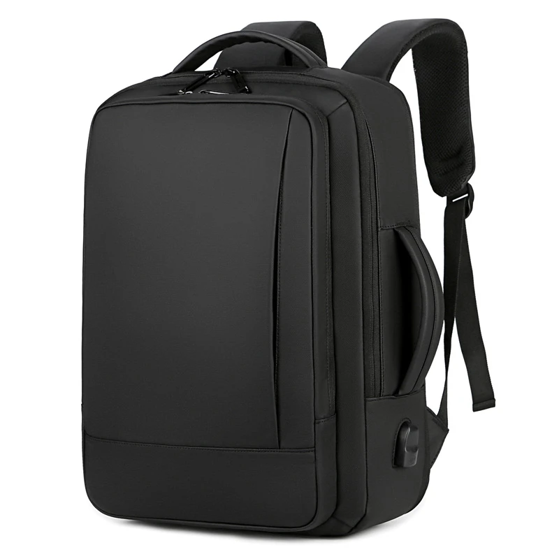 2023 new fashion leather waterproof backpacks laptop for college