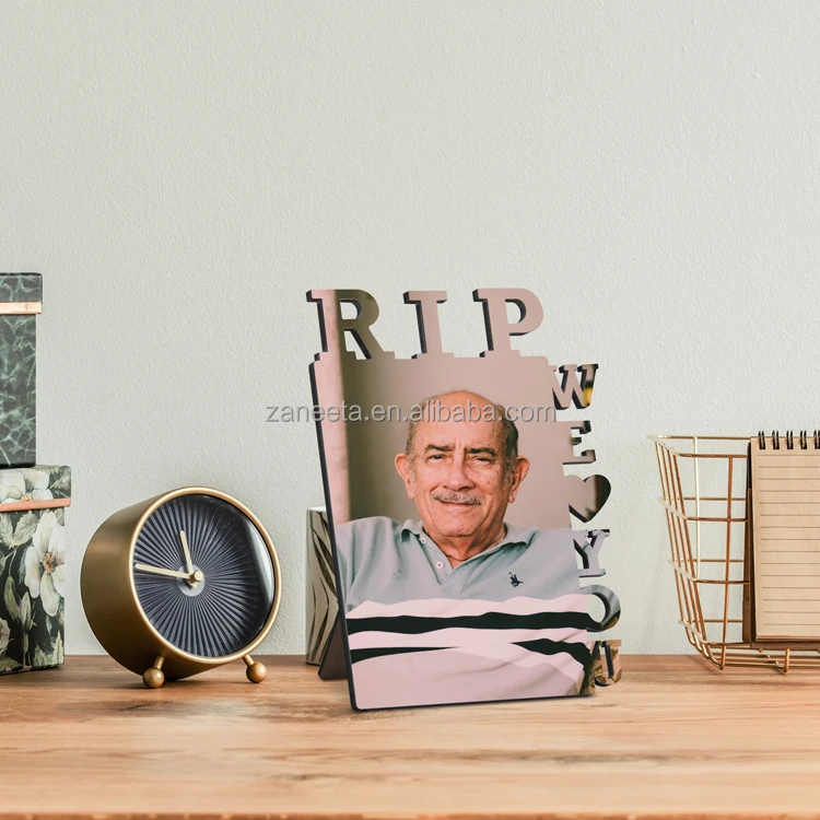 Custom Photo Frame Sublimation Blank MDF RIP Photo Frame