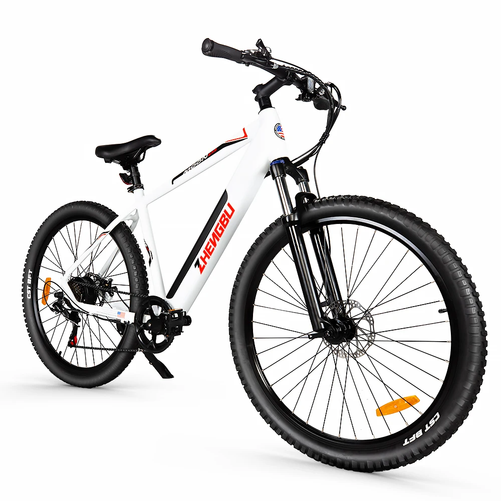 Водонепроницаемый электровелосипед ZHENGBU новый дизайн 27 5 дюйма 36 В 48 Shimano 7 скоростей 250 Вт 500 скрытая батарея электрический велосипед